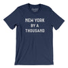 New York By A Thousand Men/Unisex T-Shirt-Navy-Allegiant Goods Co. Vintage Sports Apparel