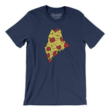 Maine Pizza State Men/Unisex T-Shirt-Allegiant Goods Co. Vintage Sports Apparel
