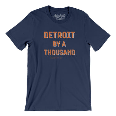 Detroit By A Thousand Men/Unisex T-Shirt-Allegiant Goods Co. Vintage Sports Apparel