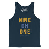 Memphis 901 Men/Unisex Tank Top-Allegiant Goods Co. Vintage Sports Apparel