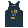 Memphis 901 Men/Unisex Tank Top-Navy-Allegiant Goods Co. Vintage Sports Apparel