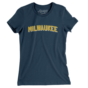 Milwaukee Varsity Women's T-Shirt-Allegiant Goods Co. Vintage Sports Apparel