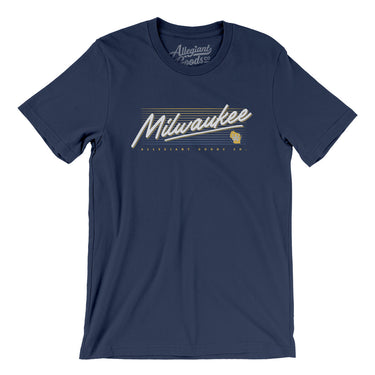 Milwaukee Retro Men/Unisex T-Shirt-Allegiant Goods Co. Vintage Sports Apparel
