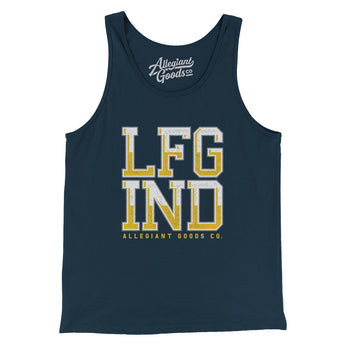 Lfg Ind Men/Unisex Tank Top-Allegiant Goods Co. Vintage Sports Apparel