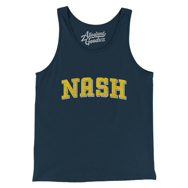 Nash Varsity Men/Unisex Tank Top-Allegiant Goods Co. Vintage Sports Apparel