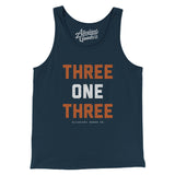 Detroit 313 Area Code Men/Unisex Tank Top-Allegiant Goods Co. Vintage Sports Apparel
