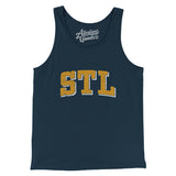 Stl Varsity Men/Unisex Tank Top-Allegiant Goods Co. Vintage Sports Apparel