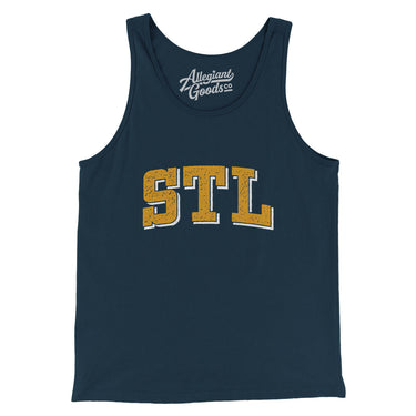 Stl Varsity Men/Unisex Tank Top-Allegiant Goods Co. Vintage Sports Apparel