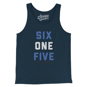 Nashville 615 Men/Unisex Tank Top-Allegiant Goods Co. Vintage Sports Apparel