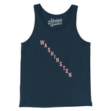 Washington Hockey Jersey Men/Unisex Tank Top-Allegiant Goods Co. Vintage Sports Apparel