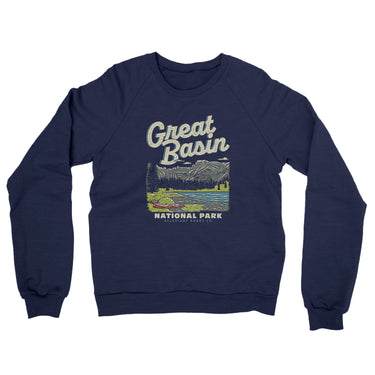 Great Basin National Park Midweight French Terry Crewneck Sweatshirt-Allegiant Goods Co. Vintage Sports Apparel