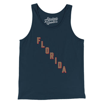 Florida Hockey Jersey Men/Unisex Tank Top-Allegiant Goods Co. Vintage Sports Apparel