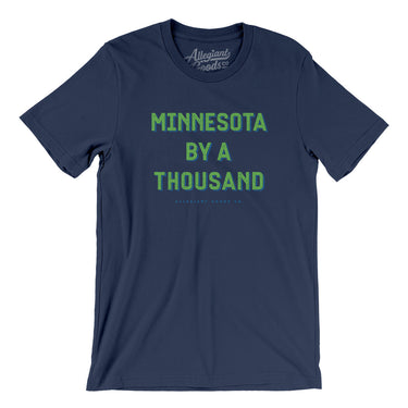 Minnesota By A Thousand Men/Unisex T-Shirt-Allegiant Goods Co. Vintage Sports Apparel