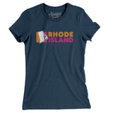 Rhode Island Coffee Women's T-Shirt-Allegiant Goods Co. Vintage Sports Apparel