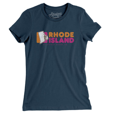 Rhode Island Coffee Women's T-Shirt-Allegiant Goods Co. Vintage Sports Apparel