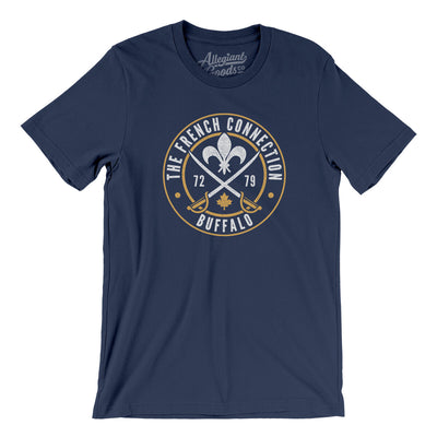 The French Connection Men/Unisex T-Shirt-Navy-Allegiant Goods Co. Vintage Sports Apparel
