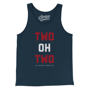 Dc 202 Area Code Men/Unisex Tank Top-Allegiant Goods Co. Vintage Sports Apparel