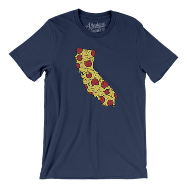 California Pizza State Men/Unisex T-Shirt-Allegiant Goods Co. Vintage Sports Apparel