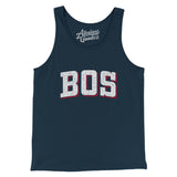 BOS Varsity Men/Unisex Tank Top-Allegiant Goods Co. Vintage Sports Apparel