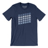 Bangor Vintage Repeat Men/Unisex T-Shirt-Navy-Allegiant Goods Co. Vintage Sports Apparel