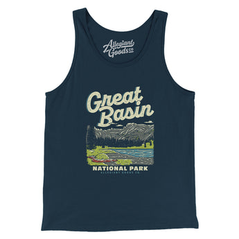 Great Basin National Park Men/Unisex Tank Top-Allegiant Goods Co. Vintage Sports Apparel