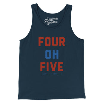 Oklahoma City 415 Men/Unisex Tank Top-Allegiant Goods Co. Vintage Sports Apparel