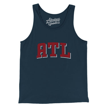 ATL Varsity Men/Unisex Tank Top-Allegiant Goods Co. Vintage Sports Apparel