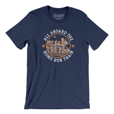 All Aboard The Houston Home Run Train Men/Unisex T-Shirt-Allegiant Goods Co. Vintage Sports Apparel