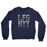 Lfg Nyy Midweight French Terry Crewneck Sweatshirt-Allegiant Goods Co. Vintage Sports Apparel
