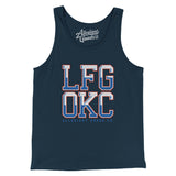 Lfg Okc Men/Unisex Tank Top-Allegiant Goods Co. Vintage Sports Apparel