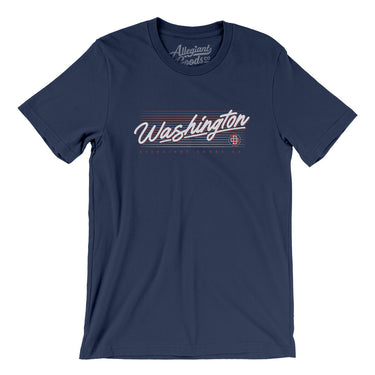Washington Retro Men/Unisex T-Shirt-Allegiant Goods Co. Vintage Sports Apparel