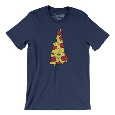 New Hampshire Pizza State Men/Unisex T-Shirt-Allegiant Goods Co. Vintage Sports Apparel