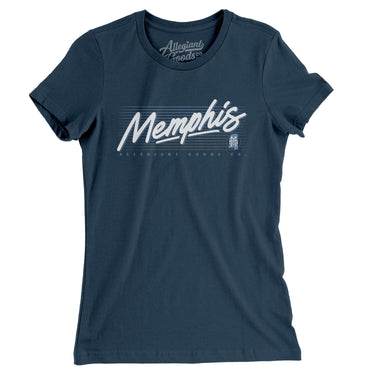 Memphis Retro Women's T-Shirt-Allegiant Goods Co. Vintage Sports Apparel