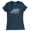 Grand Prix Race-O-Rama Women's T-Shirt-Navy-Allegiant Goods Co. Vintage Sports Apparel