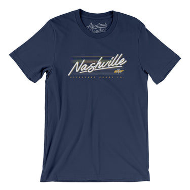 Nashville Retro Men/Unisex T-Shirt-Allegiant Goods Co. Vintage Sports Apparel