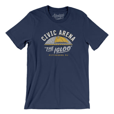 Pittsburgh Civic Arena Men/Unisex T-Shirt-Allegiant Goods Co. Vintage Sports Apparel