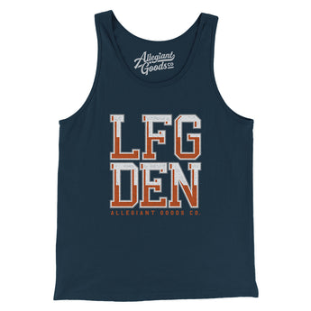 Lfg Den Men/Unisex Tank Top-Allegiant Goods Co. Vintage Sports Apparel