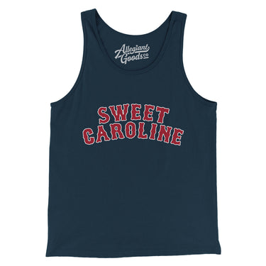 Boston Sweet Caroline Men/Unisex Tank Top-Allegiant Goods Co. Vintage Sports Apparel
