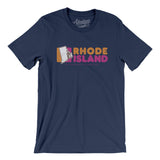 Rhode Island Coffee Men/Unisex T-Shirt-Allegiant Goods Co. Vintage Sports Apparel