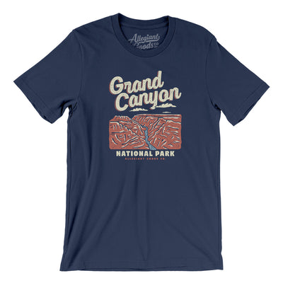 Grand Canyon National Park Men/Unisex T-Shirt-Navy-Allegiant Goods Co. Vintage Sports Apparel