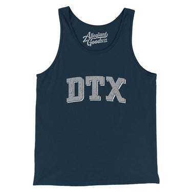 Dtx Varsity Men/Unisex Tank Top-Allegiant Goods Co. Vintage Sports Apparel