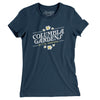 Columbia Gardens Amusement Park Women's T-Shirt-Navy-Allegiant Goods Co. Vintage Sports Apparel