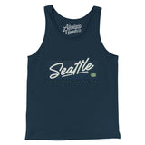 Seattle Retro Men/Unisex Tank Top-Allegiant Goods Co. Vintage Sports Apparel