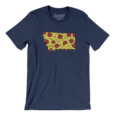 Montana Pizza State Men/Unisex T-Shirt-Allegiant Goods Co. Vintage Sports Apparel