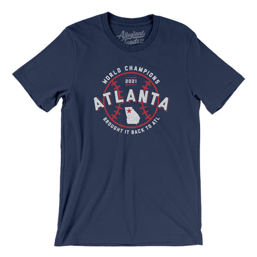 Atlanta World Series Champions Men/Unisex T-Shirt-Allegiant Goods Co. Vintage Sports Apparel