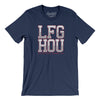 Lfg Hou Men/Unisex T-Shirt-Navy-Allegiant Goods Co. Vintage Sports Apparel
