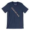 Edmonton Hockey Jersey Men/Unisex T-Shirt-Navy-Allegiant Goods Co. Vintage Sports Apparel