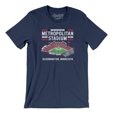 Metropolitan Stadium Minnesota Men/Unisex T-Shirt-Allegiant Goods Co. Vintage Sports Apparel