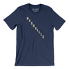 Nashville Hockey Jersey Men/Unisex T-Shirt-Navy-Allegiant Goods Co. Vintage Sports Apparel