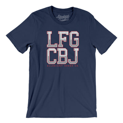 Lfg Cbj Men/Unisex T-Shirt-Navy-Allegiant Goods Co. Vintage Sports Apparel